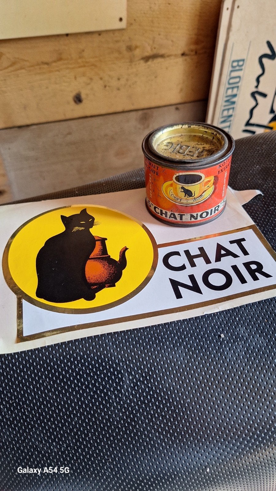 Chat noir - chat noir, Collections, Boîte en métal, Envoi