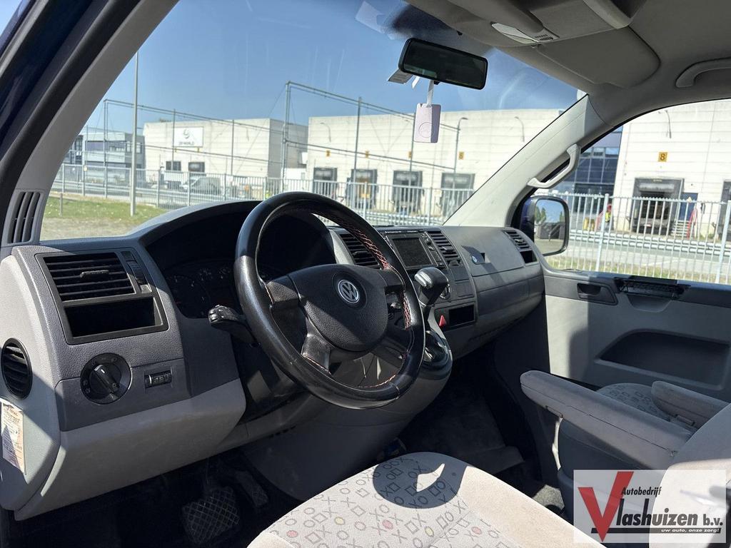 Volkswagen Transporter 2.5 TDI 300 Dubbel Cabine | € 4.850,-, Auto's, Automaat, Blauw, Airconditioning, Bedrijf