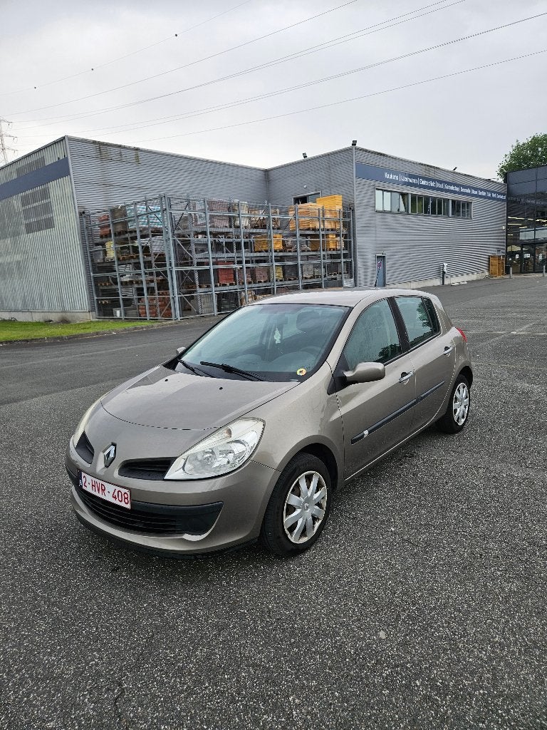 Renault clio, Auto's, Zwart, Bruin, 5 deurs, Particulier