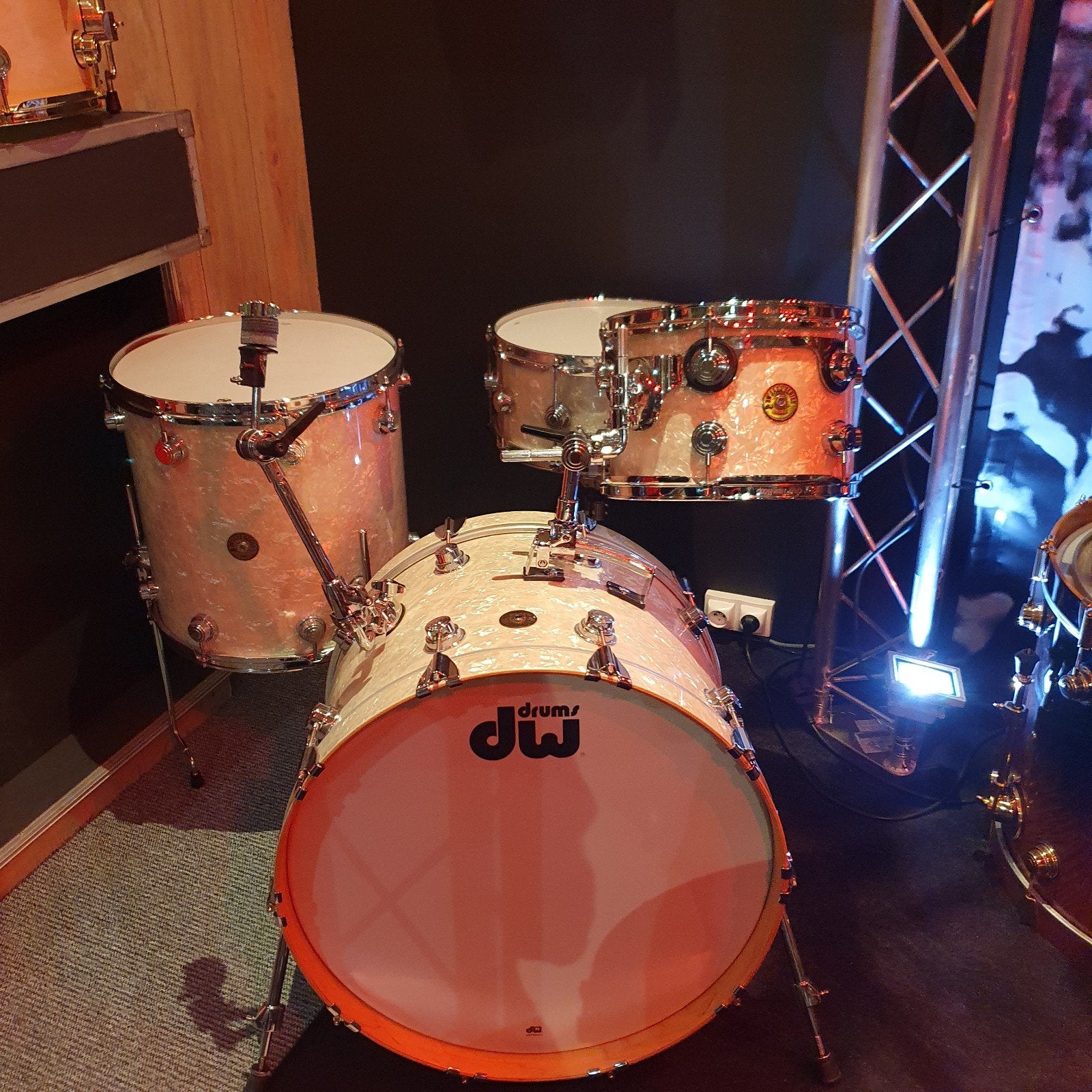 DW USA Jazz serie: maple gum: vintage marine pearl. 12/16/22, Musique & Instruments, Enlèvement ou Envoi, Neuf, Autres marques