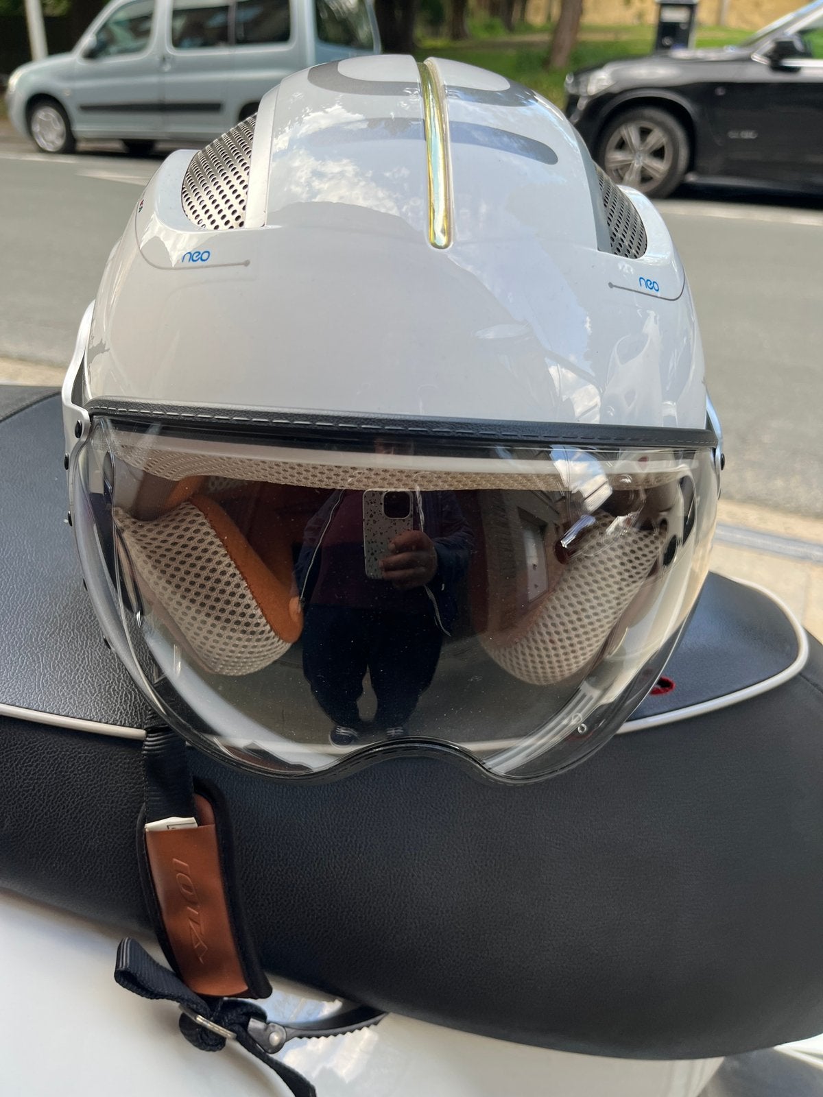 Casque jet yota taille M, Enlèvement, Comme neuf
