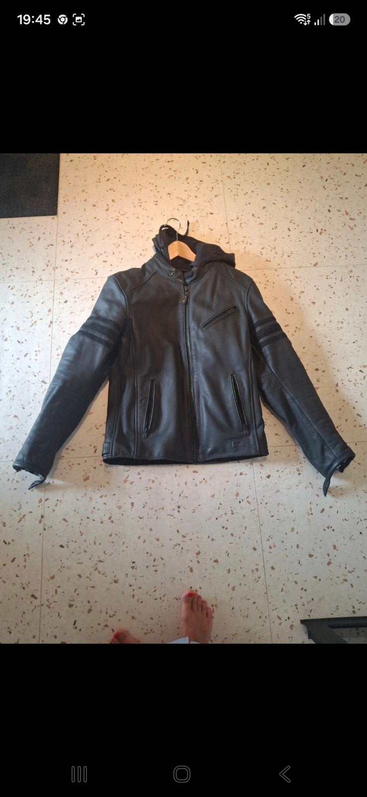 Leren motorvest, Kleding | Heren, Maat 48/50 (M), Zwart, Nieuw, Ophalen of Verzenden