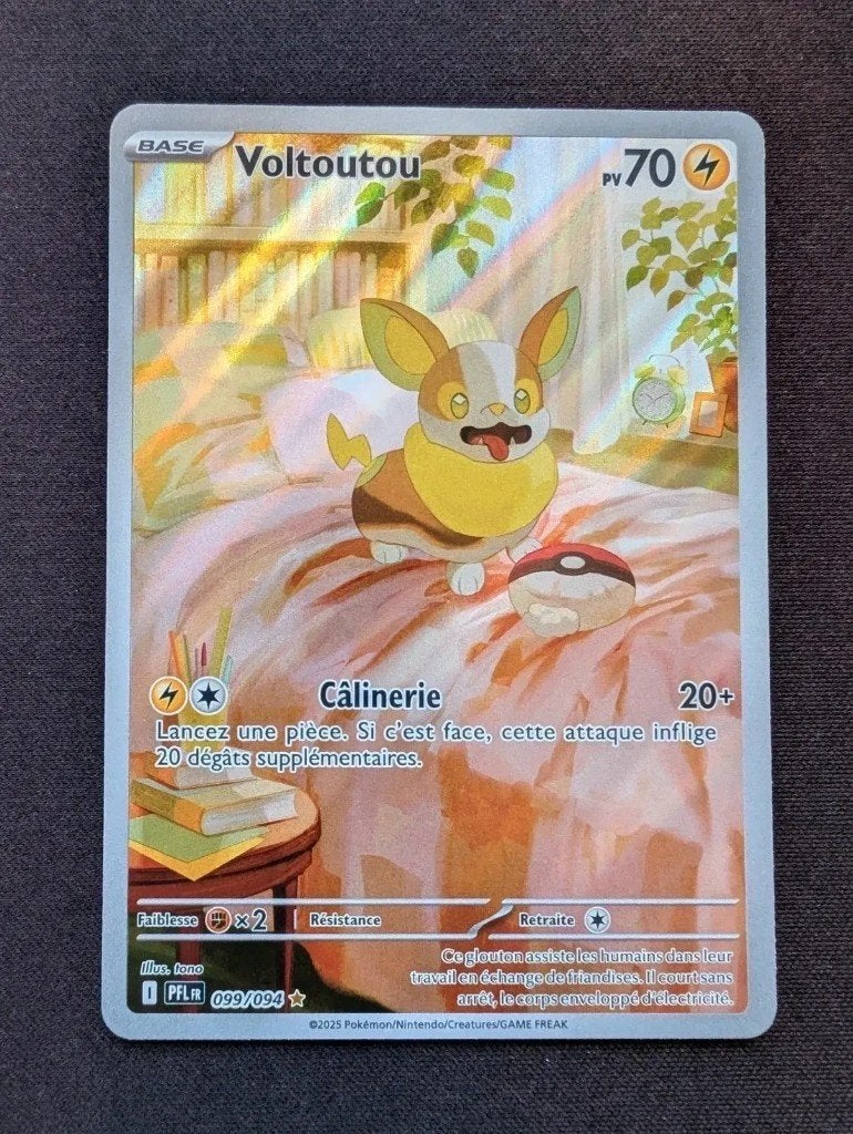 Voltoutou 099/094 FR (carte Pokémon), Hobby & Loisirs créatifs, Enlèvement ou Envoi, Comme neuf, Cartes en vrac