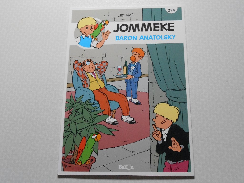 Jommeke 274 Baron Anatolsky 2015 1 ste druk., Eén stripboek, Nieuw, Jef Nys., Ophalen of Verzenden