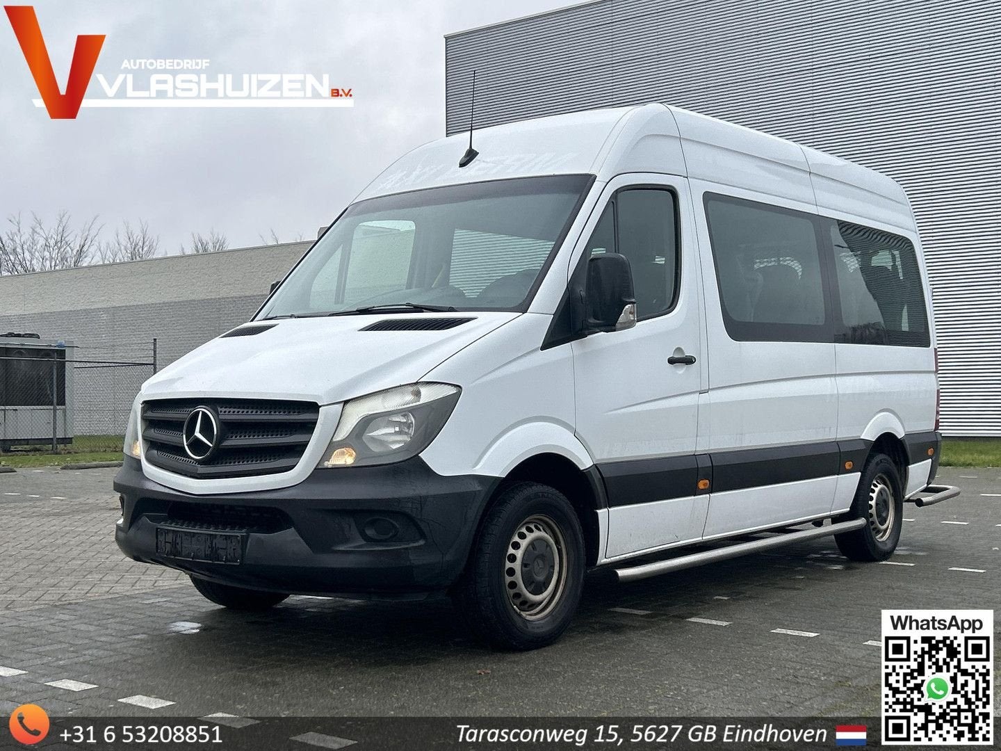 Mercedes-Benz Sprinter 314 2.2 CDI 366 | € 8.950,- NETTO! |, Auto's, Mercedes-Benz, Monovolume, Wit, Bedrijf, Electronic Stability Program (ESP)