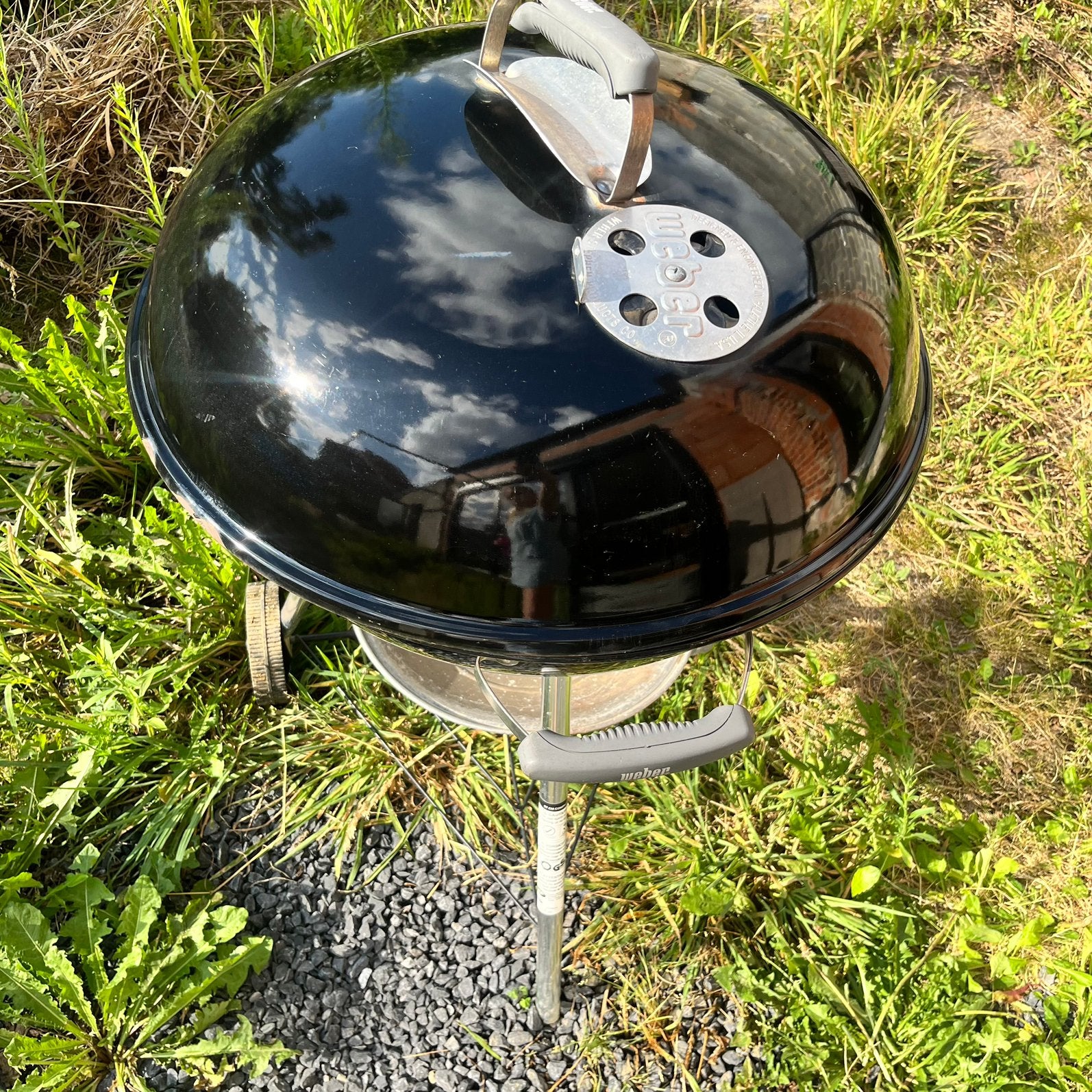 Weber Kettle barbecue, Enlèvement, Utilisé