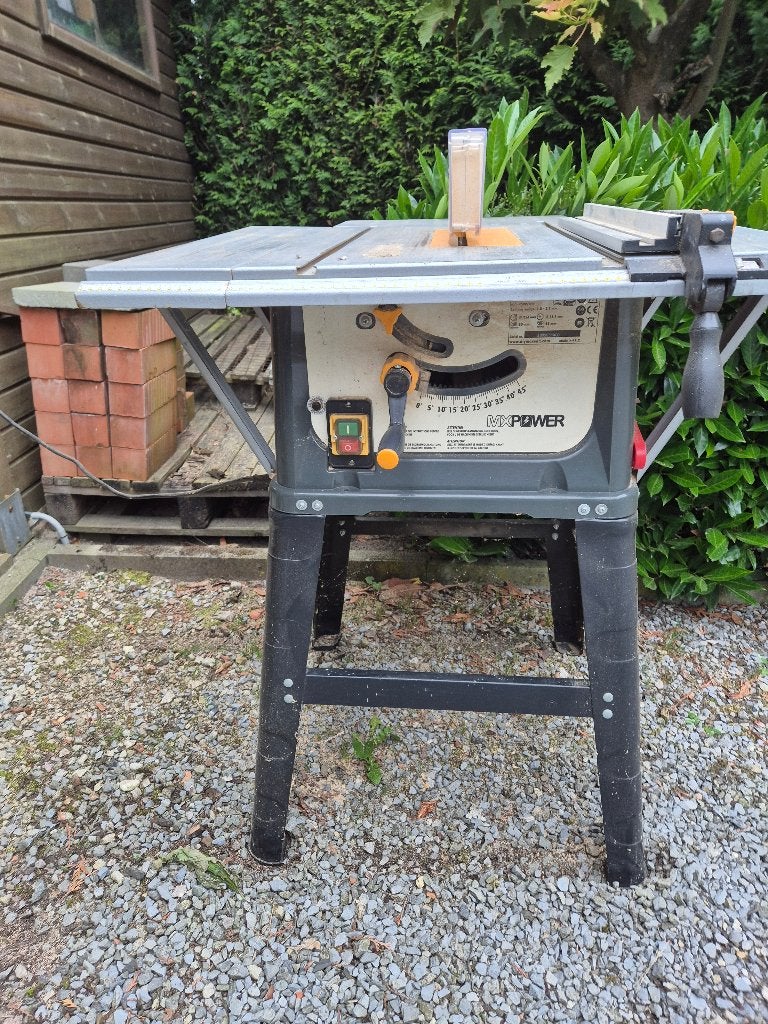 Scie à table, Bricolage & Construction, 1200 watts ou plus, MX Power, Moins de 30 mm, Enlèvement