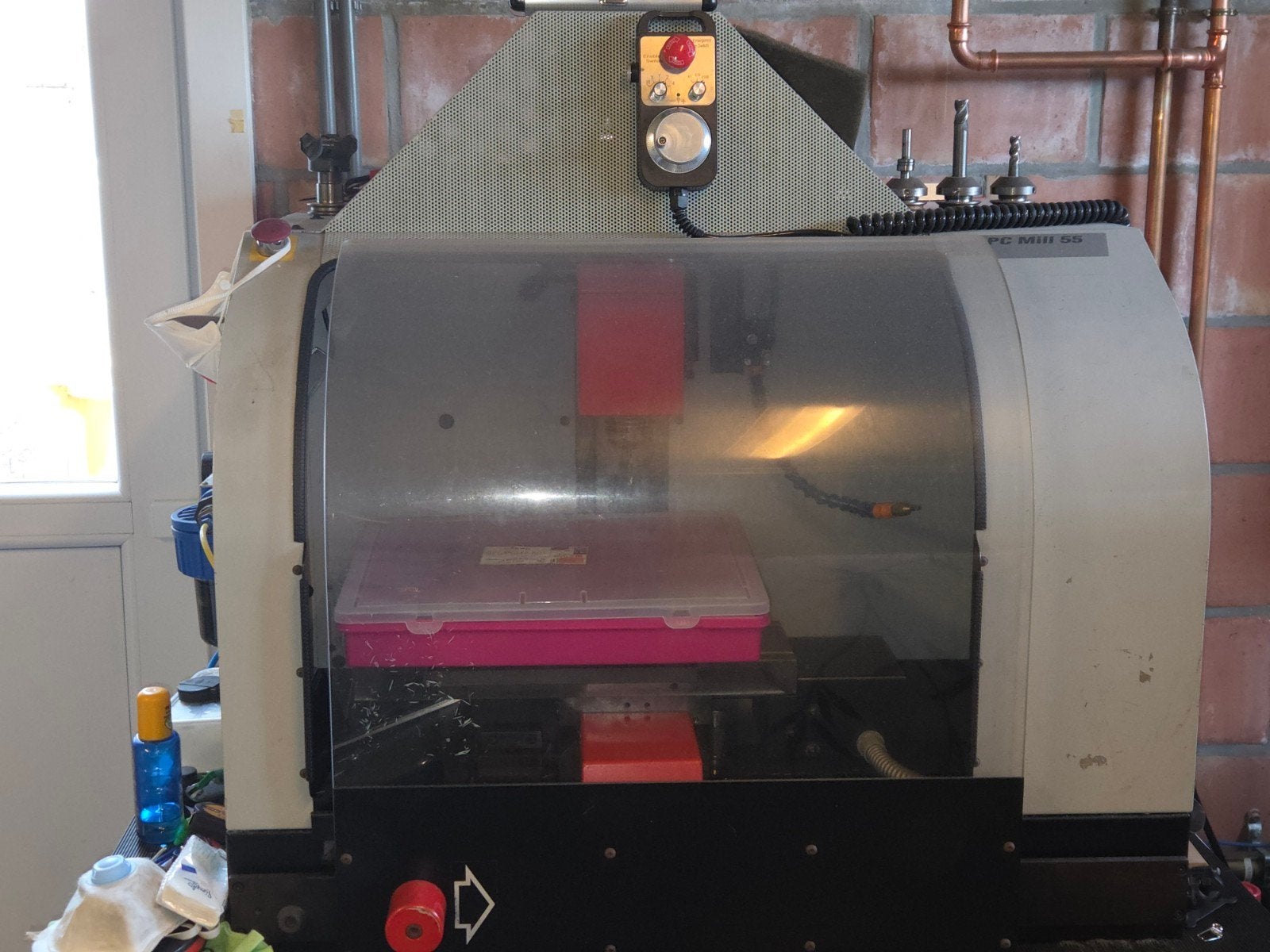 Emco PC Mill 55 CNC (retrofit), Doe-het-zelf en Bouw, Gereedschap | Freesmachines, Ophalen
