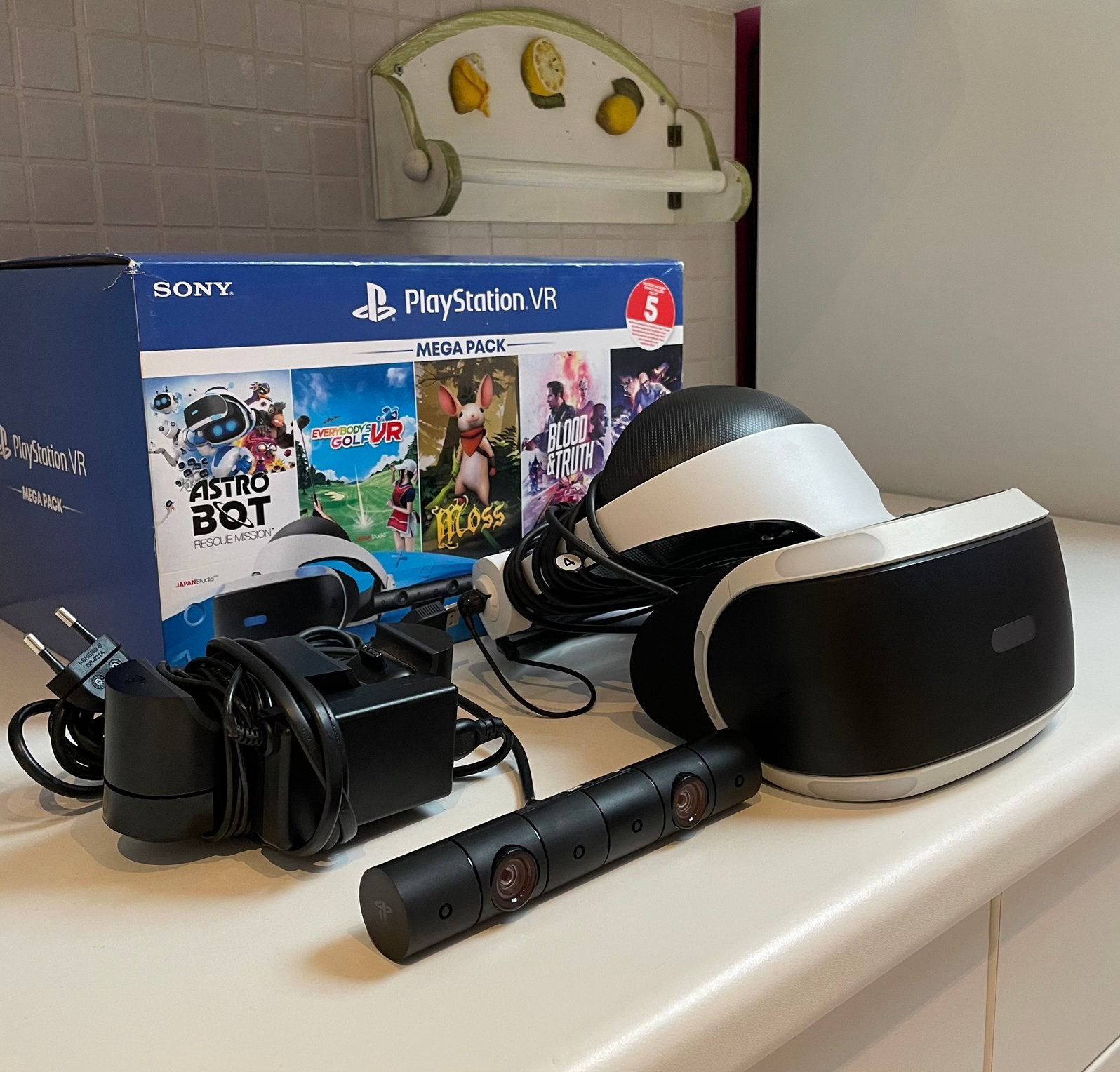 Casque VR Playstation 4, Enlèvement ou Envoi, Comme neuf, Lunettes VR, Sony PlayStation