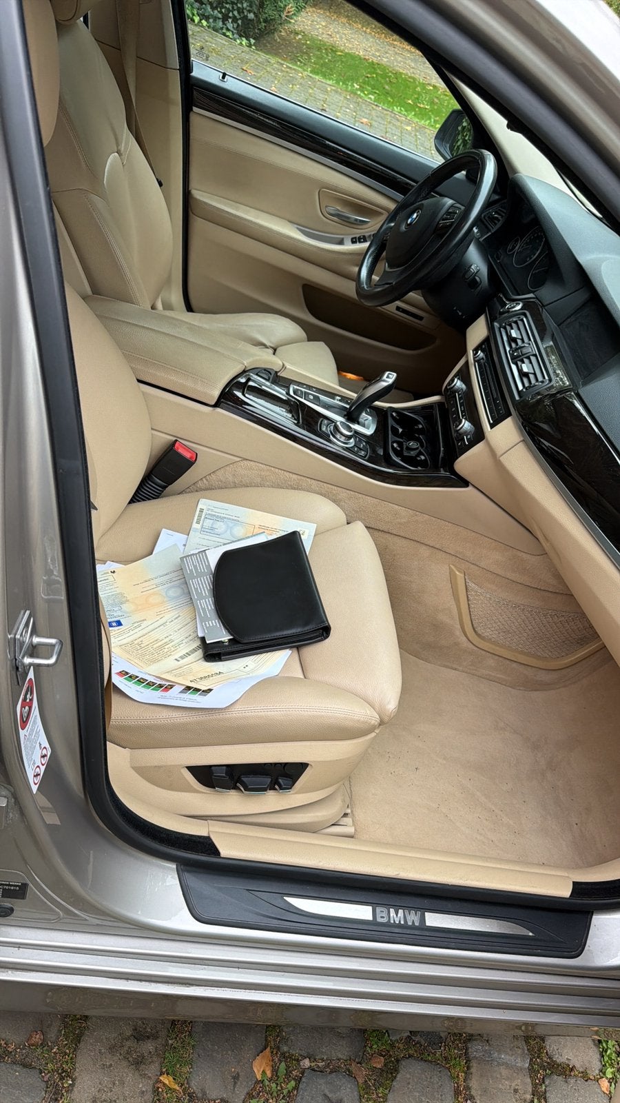 BMW 530D Xdrive Automatisch/1 Main - BMW NOTEBOOK!, Auto's, Automaat, Leder, Bedrijf, Zilver of Grijs