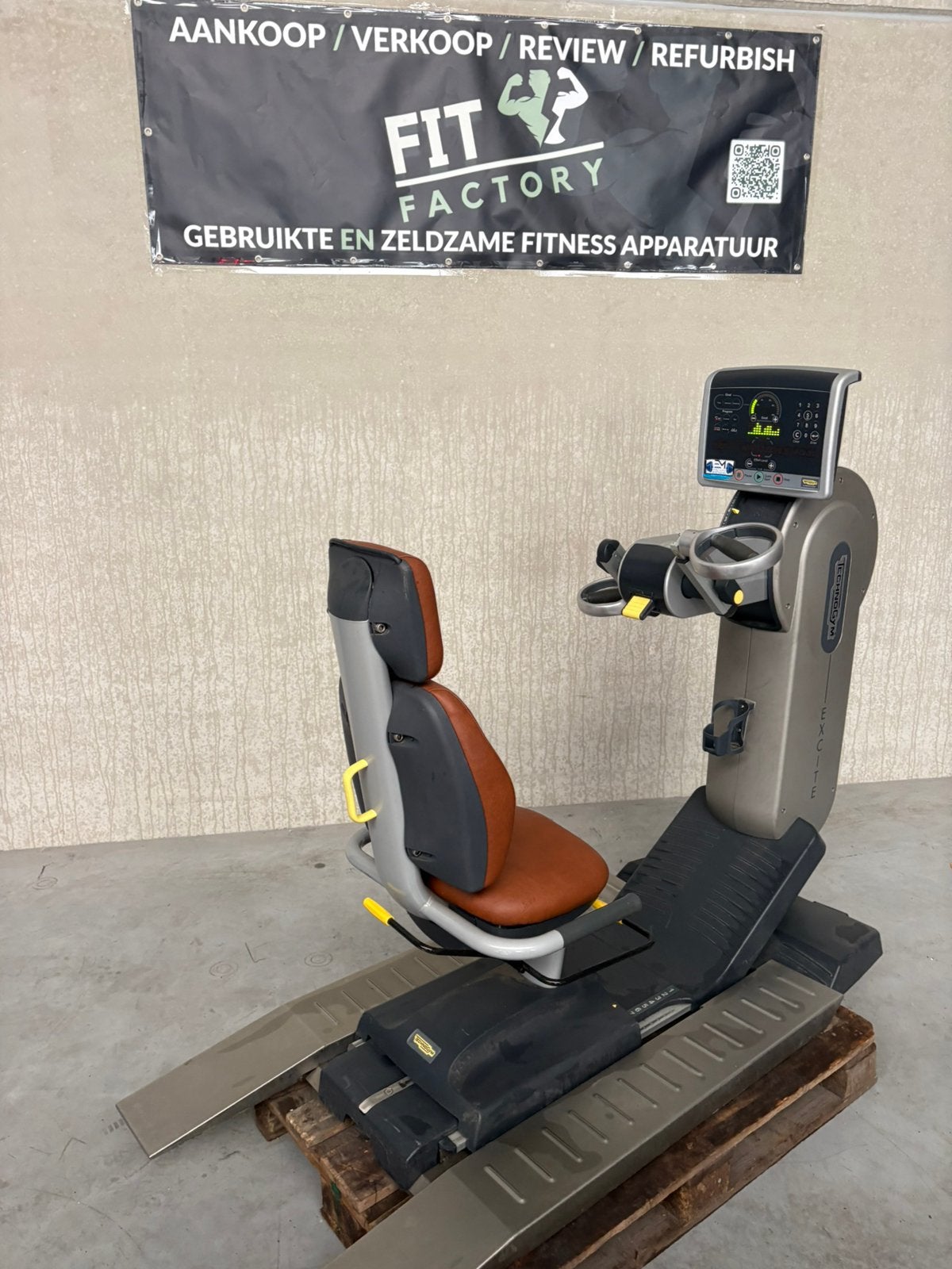 Technogym handfiets handbike, Ophalen, Zo goed als nieuw