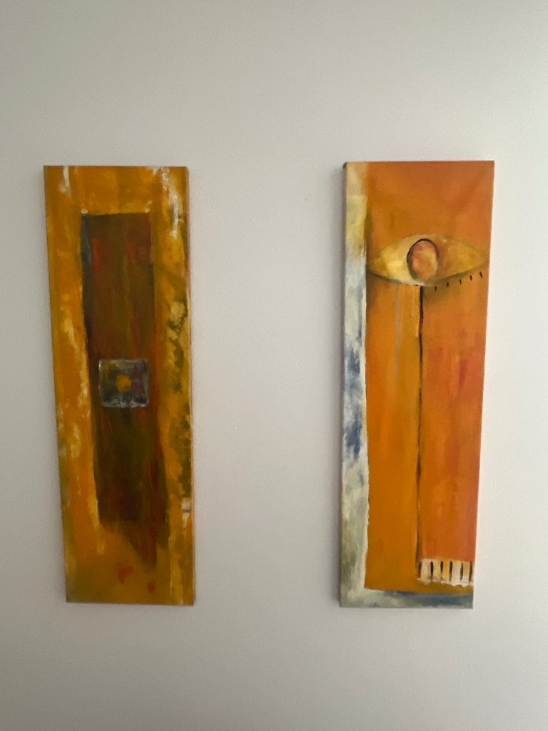 Schilderijen, Antiek en Kunst, Ophalen, Abstract