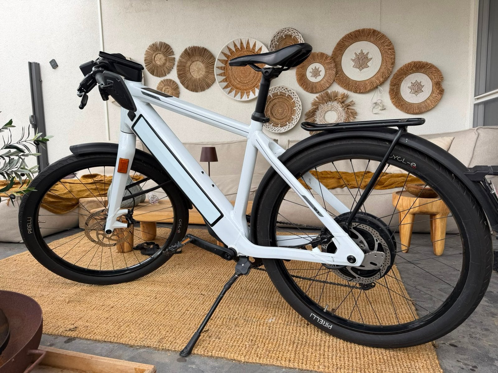 Stromer ST3 Sport Cool White, Vélos & Vélomoteurs, Vélos électriques, Comme neuf, Stromer, Enlèvement