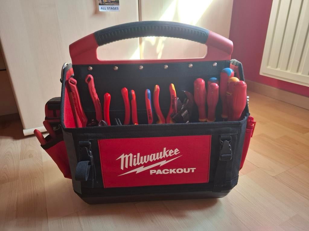 Gereedschapstas Milwaukee, Doe-het-zelf en Bouw, Ophalen, Nieuw