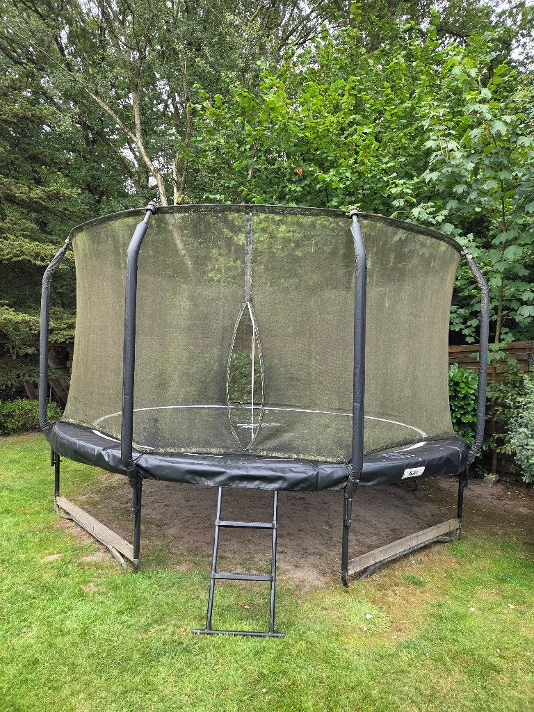 Salta trampoline 427cm, Ophalen, Gebruikt