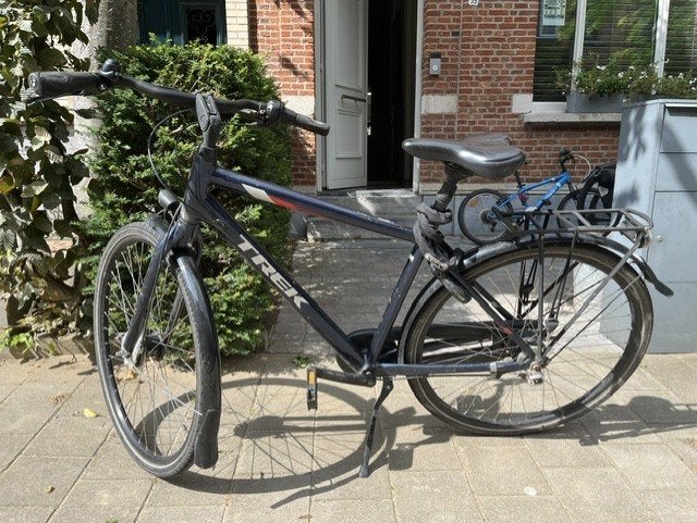 Sportieve Herenfiets: merk Trek L200, Fietsen en Brommers, Fietsen | Heren | Herenfietsen, Gebruikt, Versnellingen, 49 tot 53 cm