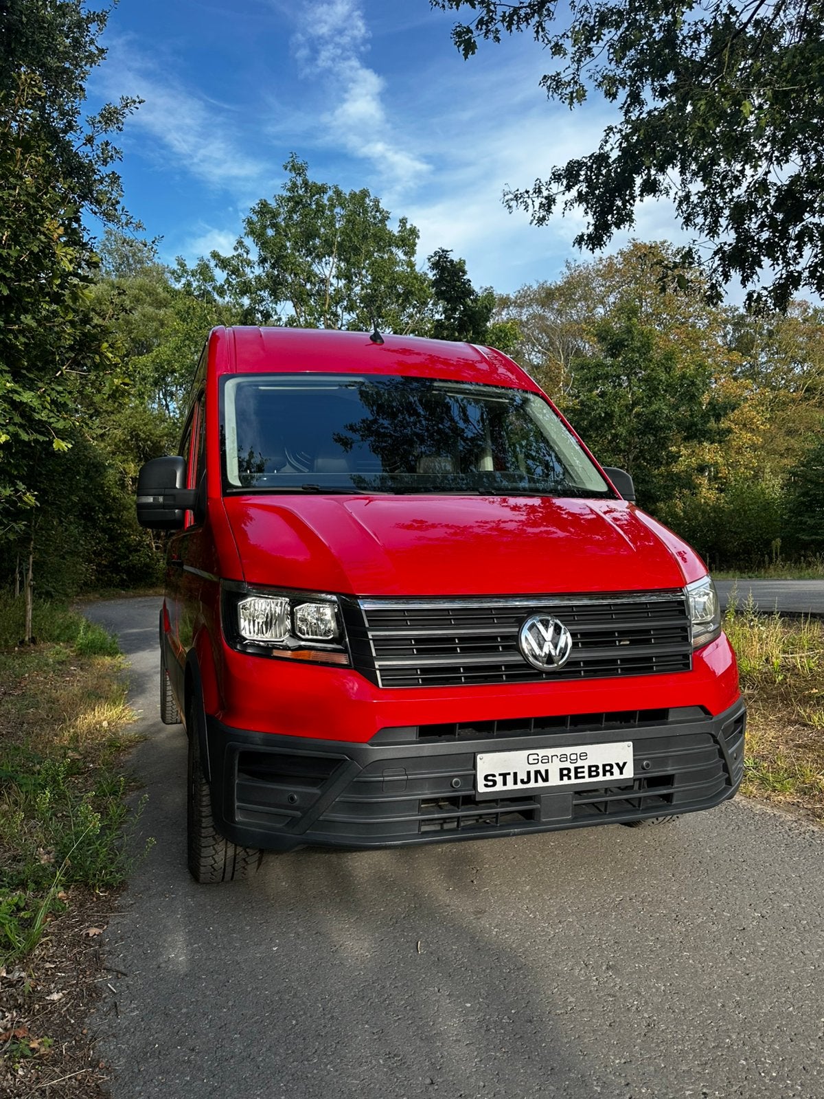 VOLKSWAGEN CRAFTER / CAMPER VAN, Bedrijf, Te koop, Elektrische ramen, Rood
