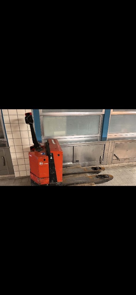 electrische transpallet, Ophalen