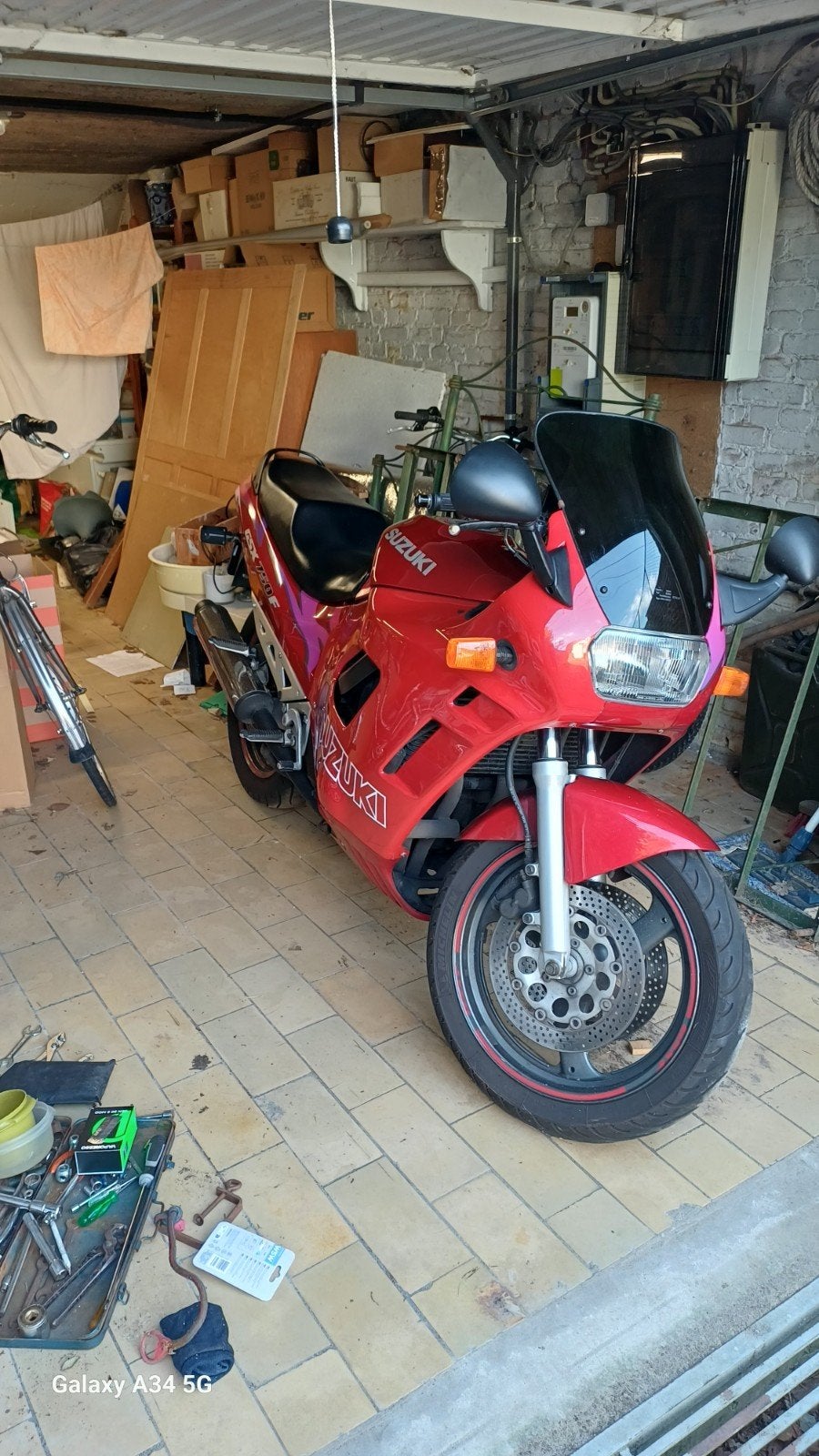 Te koop, sushi gsx750 f  1992, Ophalen, Gebruikt