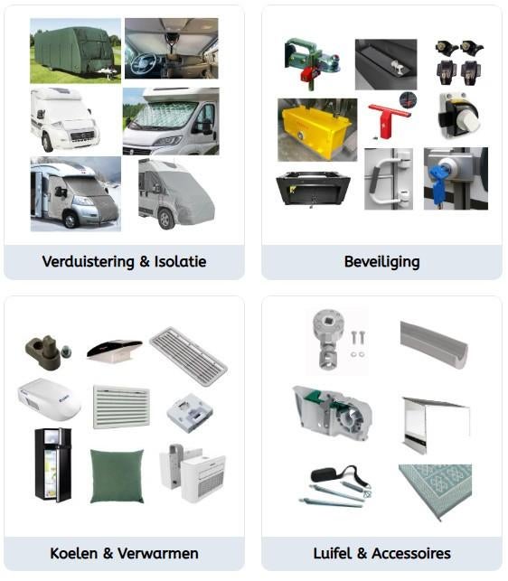 Caravan onderdelen hier te koop Diverse merken zie website, Caravans en Kamperen, Ophalen of Verzenden, Nieuw