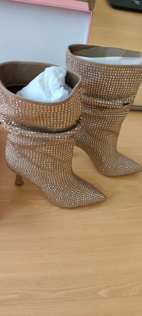 Alma en Pena Glitter Laarzen - Maat 37- NIEUW, Kleding | Dames, Schoenen, Ophalen
