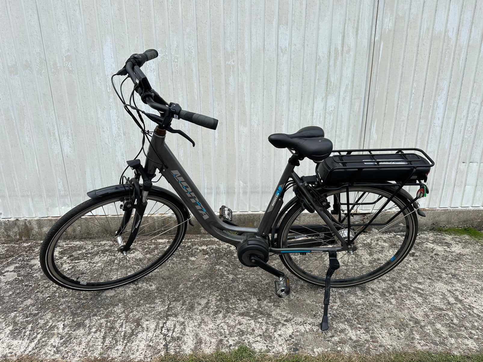 Elektrische damesfiets Norta, Fietsen en Brommers, Ophalen, Zo goed als nieuw