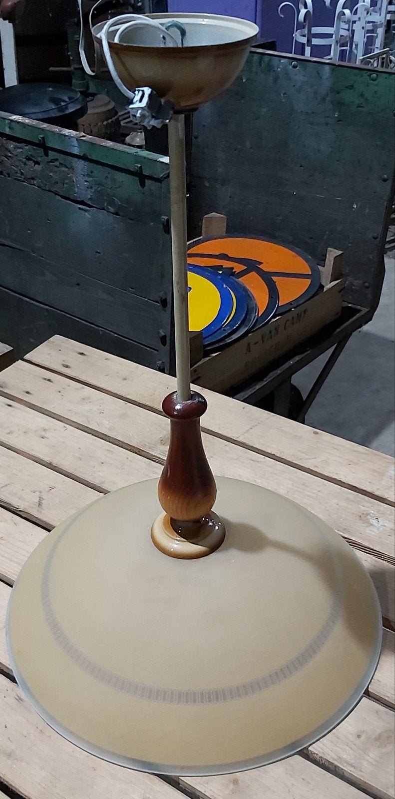 Lamp lampen vintage plafondlamp, Envoi