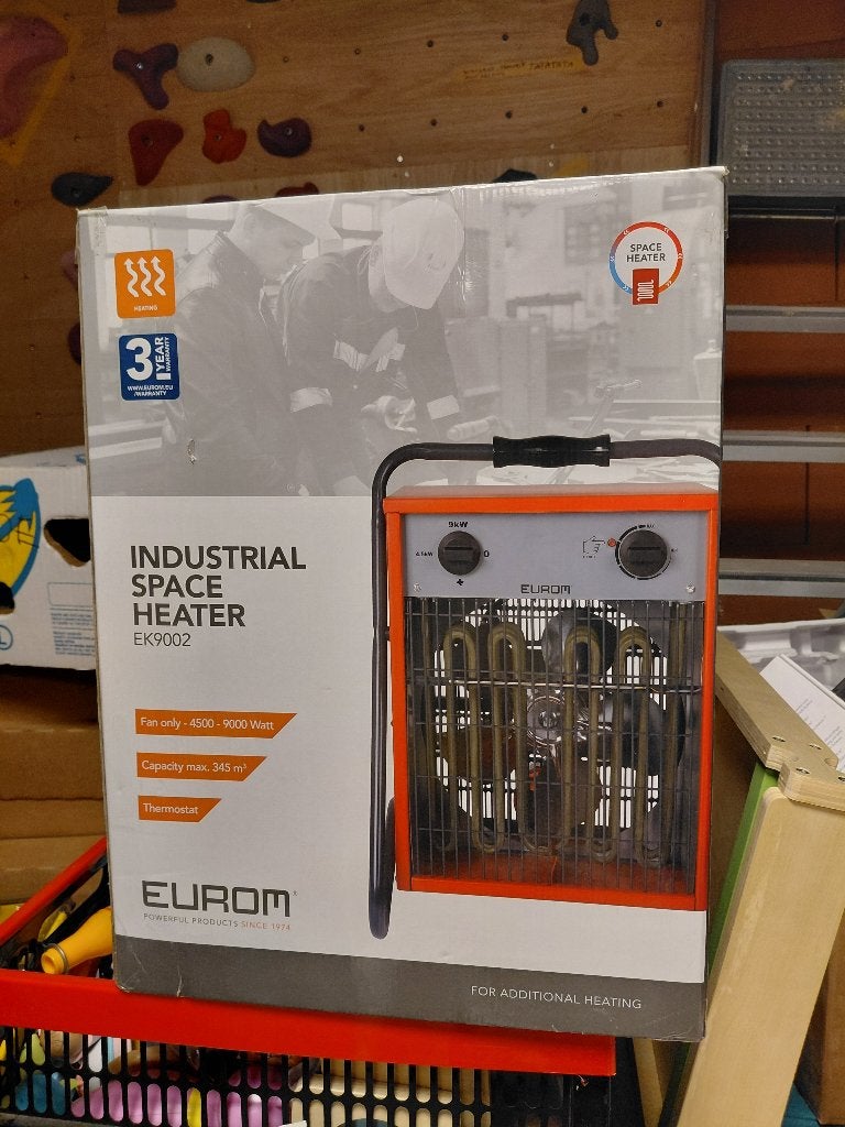 Elektrische verwarming 9kW 3f, Elektronische apparatuur, Ophalen, Nieuw