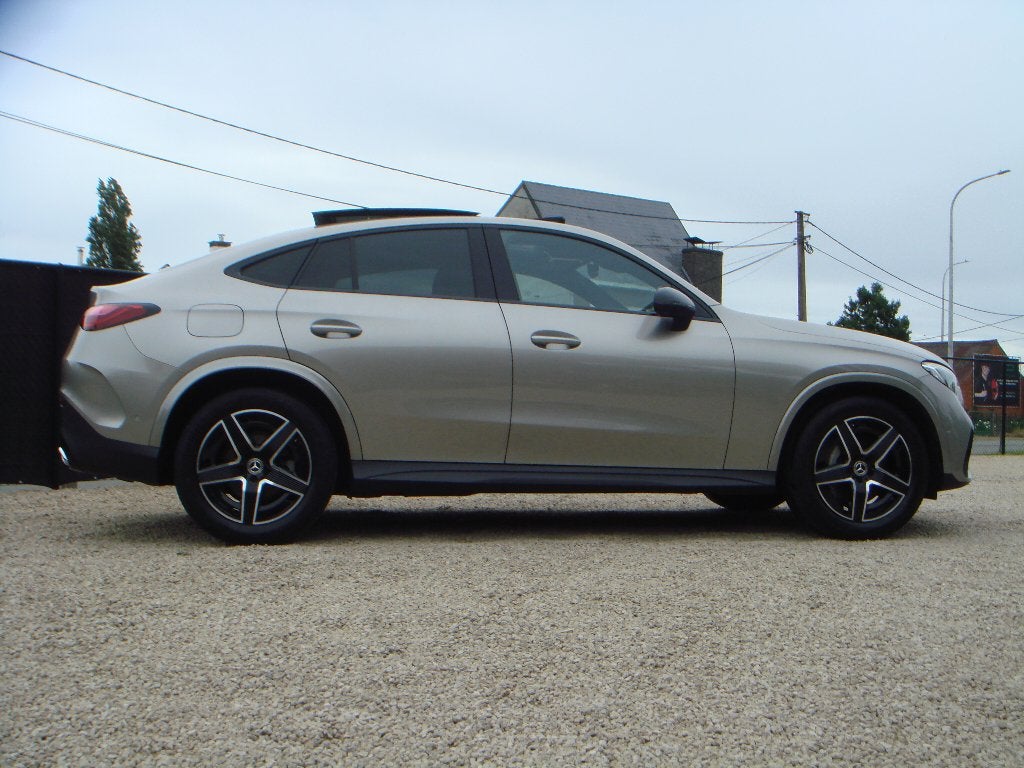 MERCEDES GLC 200 COUPE * AMG LINE * NGHT PACK * PANO* LEDER, Cuir, Argent ou Gris, Achat, Euro 6