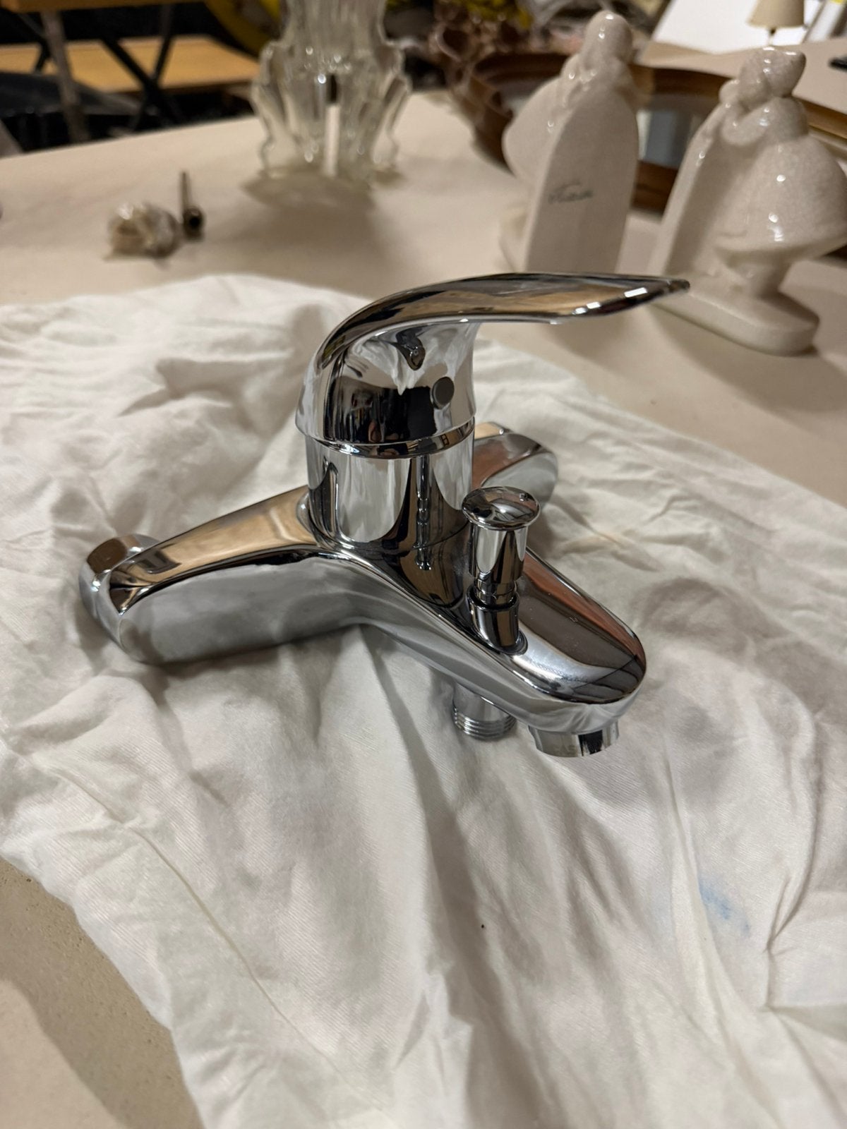 Grohe Euroeco badkraan / badmengkraan – chroom – met doos, Doe-het-zelf en Bouw, Sanitair, Ophalen of Verzenden, Nieuw, Chroom