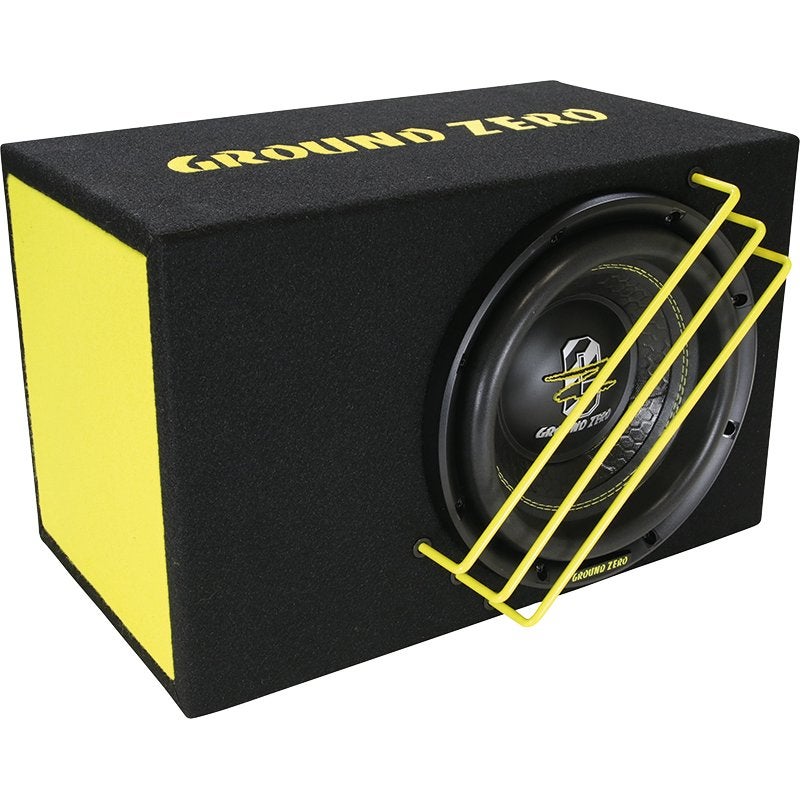 Ground Zero GZRB 25 SPL 10 inch gepoorte subwoofer 1000W, Ophalen of Verzenden, Nieuw