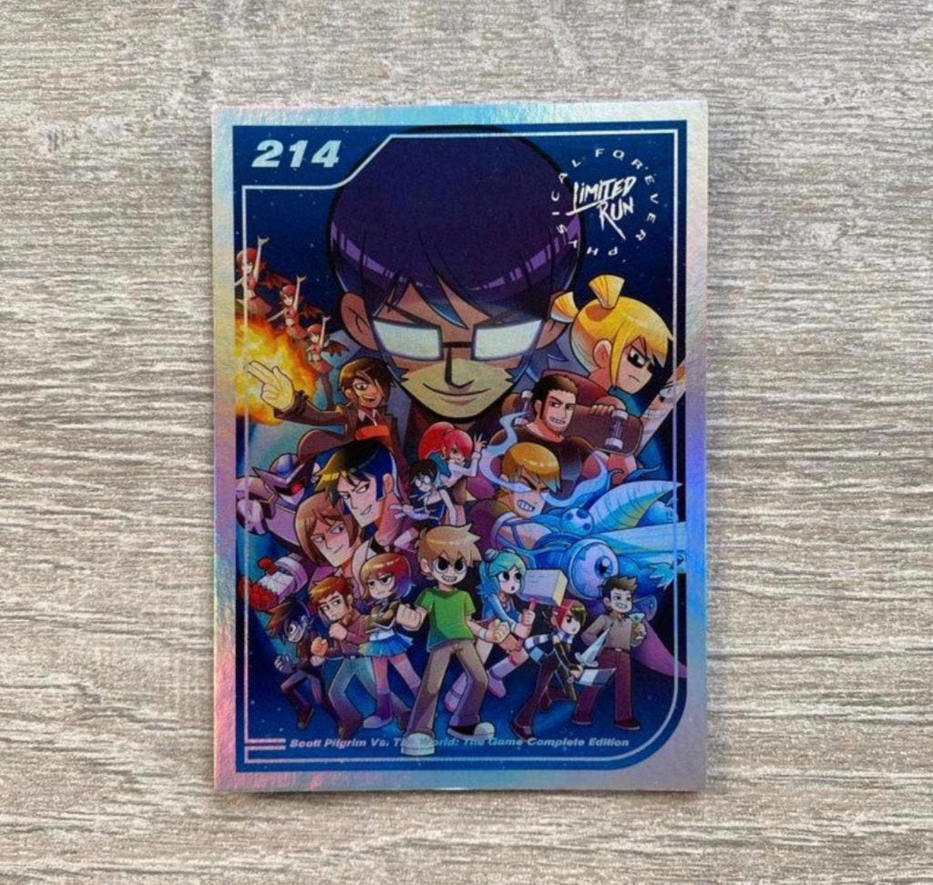 Carte Scott Pilgrim The World Limited Run Edition 214, Enlèvement ou Envoi, Comme neuf