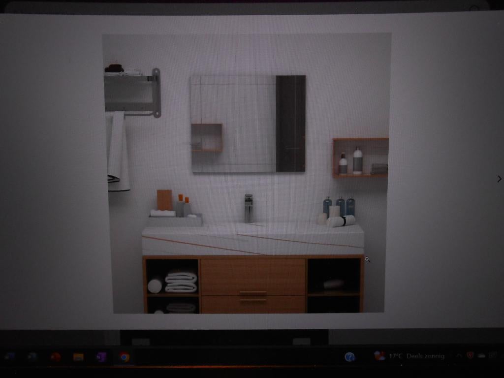 Prachtige splinternieuwe facet spiegel 60x40cm!!, Ophalen, Minder dan 50 cm, Nieuw, Minder dan 100 cm