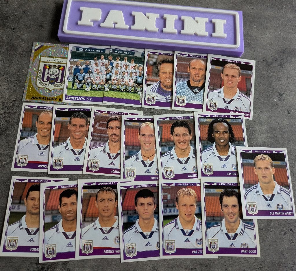 AUTOCOLLANTS PANINI FOOTBALL 99 19 1999 ANDERLECHT SC FOOT, Enlèvement ou Envoi, Neuf