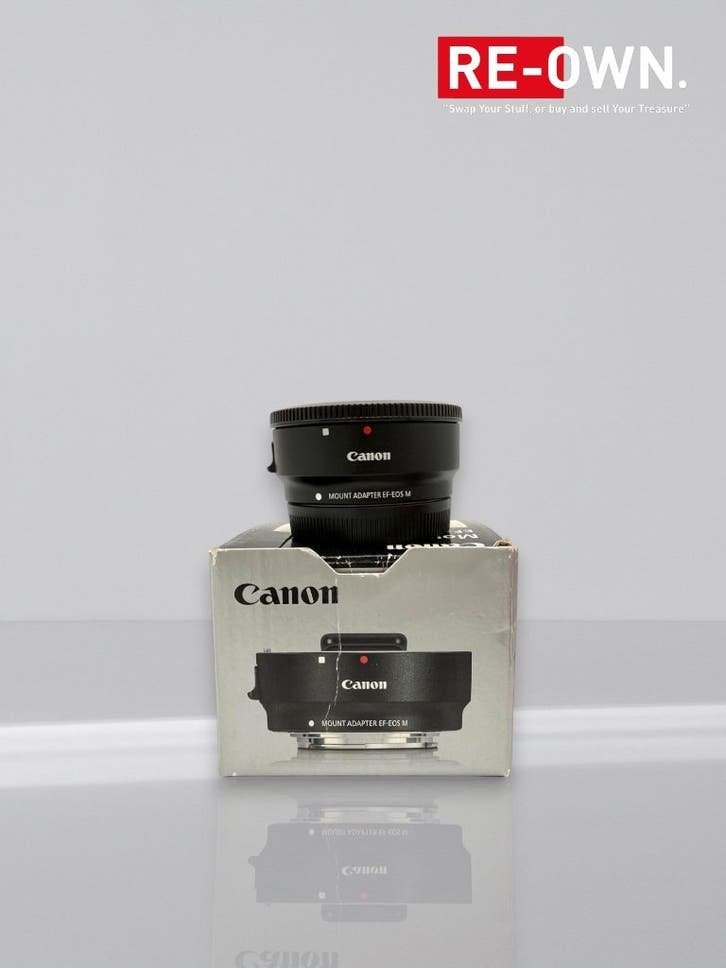 CANON MOUNT ADAPTER EF-EOS M | TOPSTAAT | GARANTIE | Doos