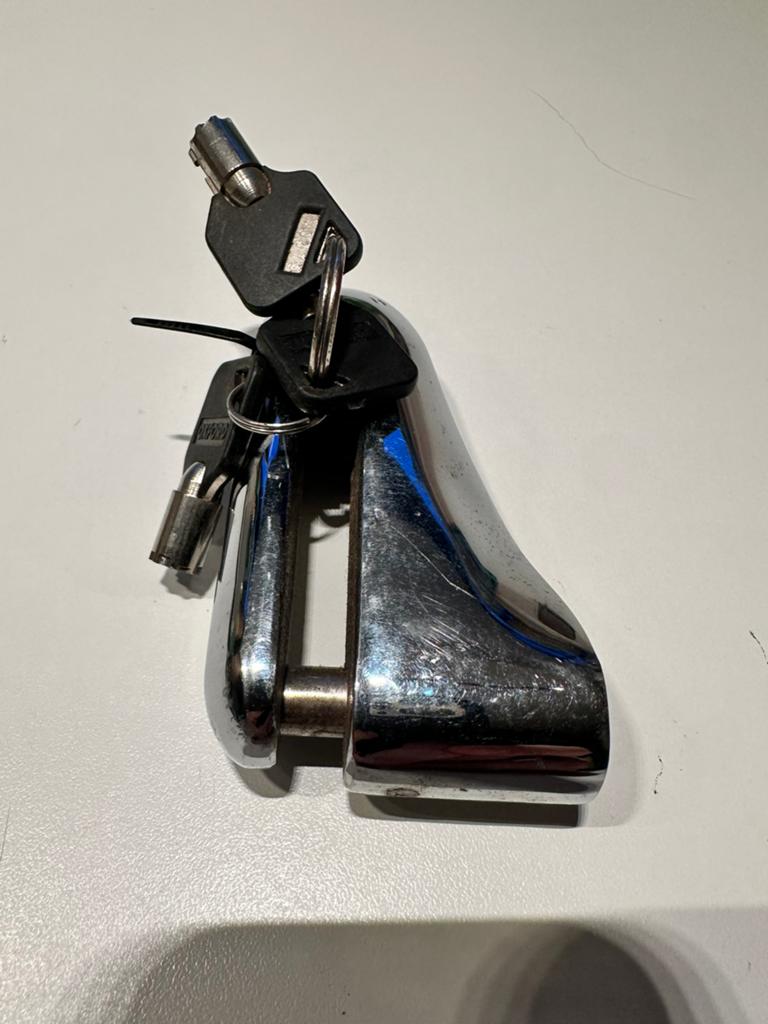 Motorslot voor remschijf, Motoren, Accessoires | Sloten, Ophalen, Zo goed als nieuw