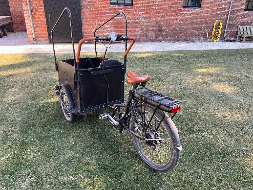 Vogue Troy bakfiets, Fietsen en Brommers, Fietsen | Bakfietsen, Gebruikt, Overige merken, 4 kinderen of meer, Elektrisch, Huif
