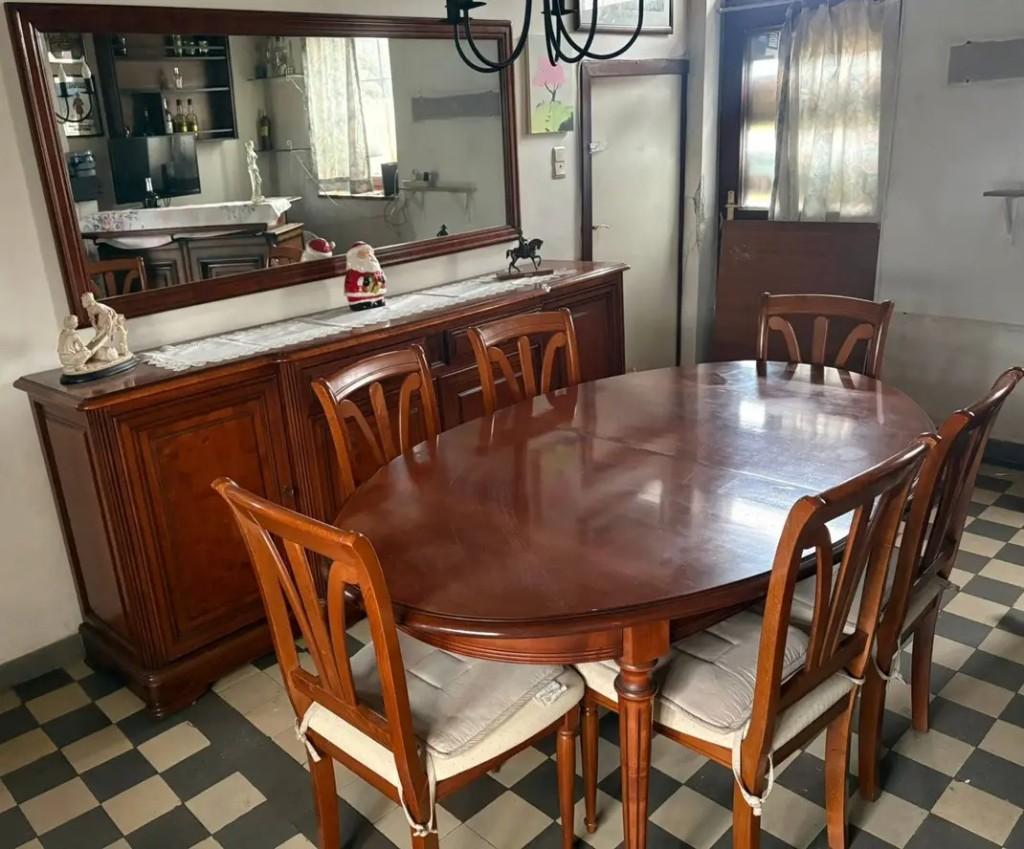 Salle a manger, Maison & Meubles, Salles à manger complètes, Comme neuf, 6 à 8 chaises, Enlèvement