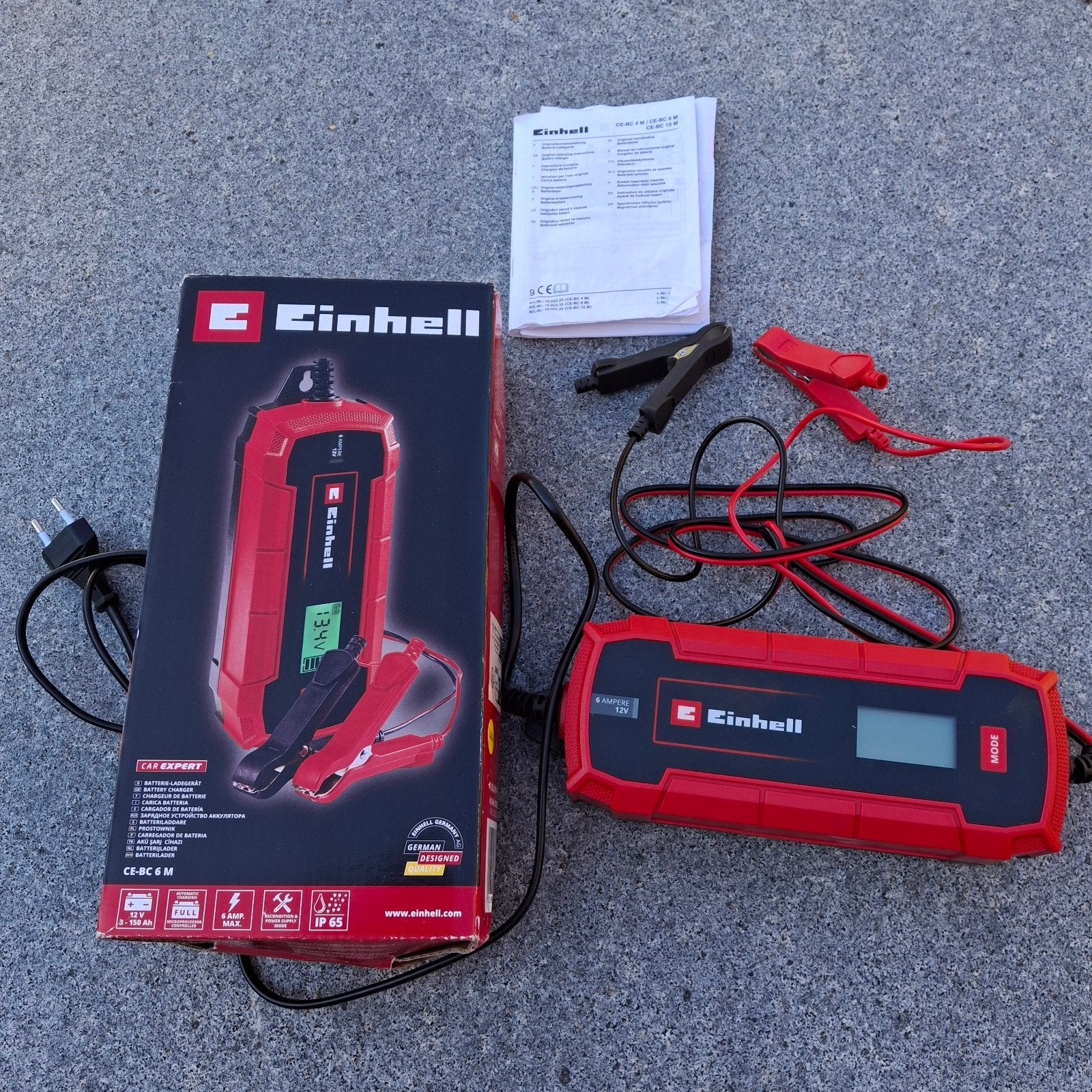 einhell batterijlader