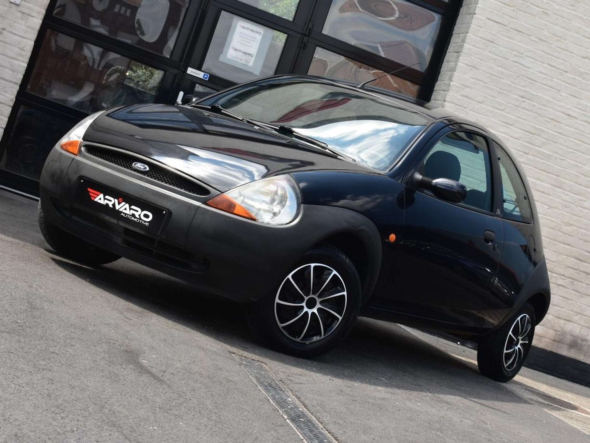 Ford Ka/Ka+ 1.3i Sport / Airco / Topstaat / Garantie, Auto's, Ford, Stof, Gebruikt, Zwart, 4 cilinders