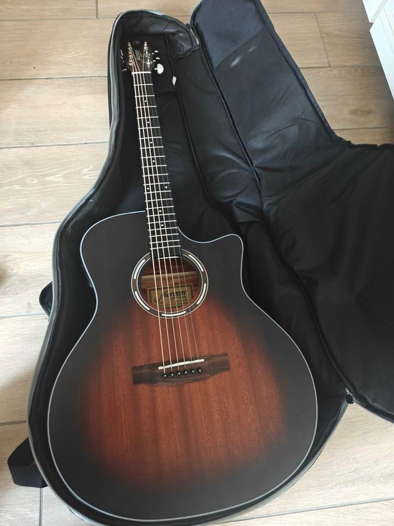 Morgan Western W103CE GA Vintage Sunburst, Musique & Instruments, Enlèvement