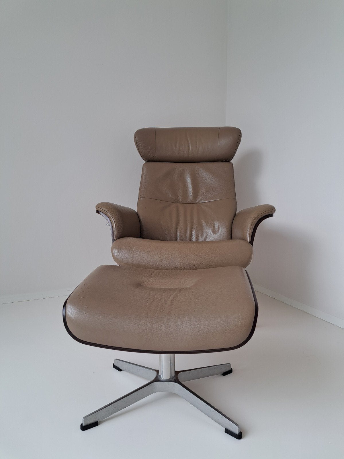Vitra Eames Lounge chair, Maison & Meubles, Fauteuils, Cuir, Enlèvement