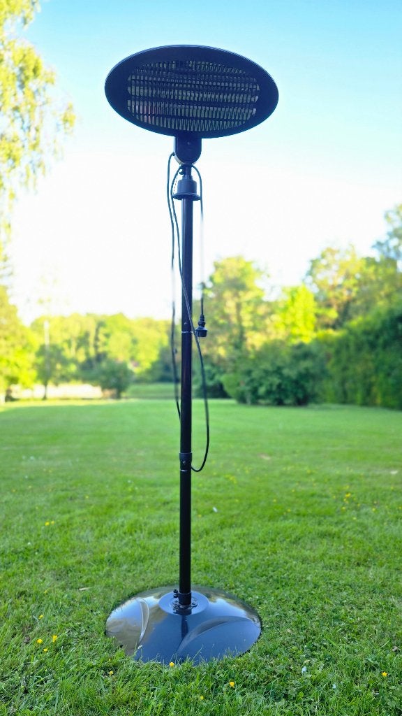 Chauffage de terasse -Terrasverwarmer, Tuin en Terras, Terrasverwarmers, Zo goed als nieuw, Elektrisch, Vloer, Waterbestendig