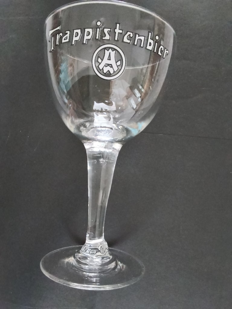 Glas Trappistenbier  Westmalle, Verzamelen, Ophalen, Zo goed als nieuw, Gebruiksvoorwerp