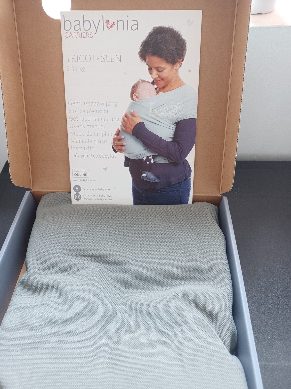 Le harnais Babylonia est comme neuf, Enfants & Bébés, Enlèvement, Écharpe de portage