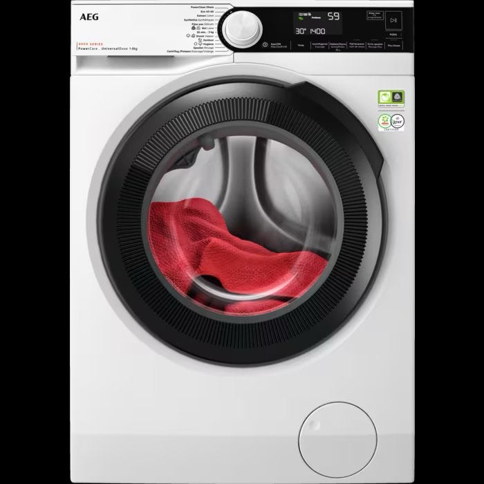 Wasmachine AEG 8000 PowerCare UniversalDose Wasmachine 8 kg, Ophalen, Nieuw