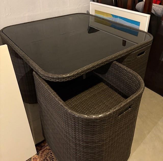 Tuinset met 4 stoelen, Ophalen, Zo goed als nieuw, Eettafel, Tuinset
