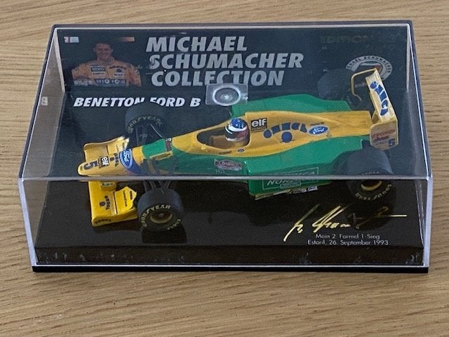 MINICHAMPS : Michael Schumacher Collection Benetton, Ophalen of Verzenden, MiniChamps