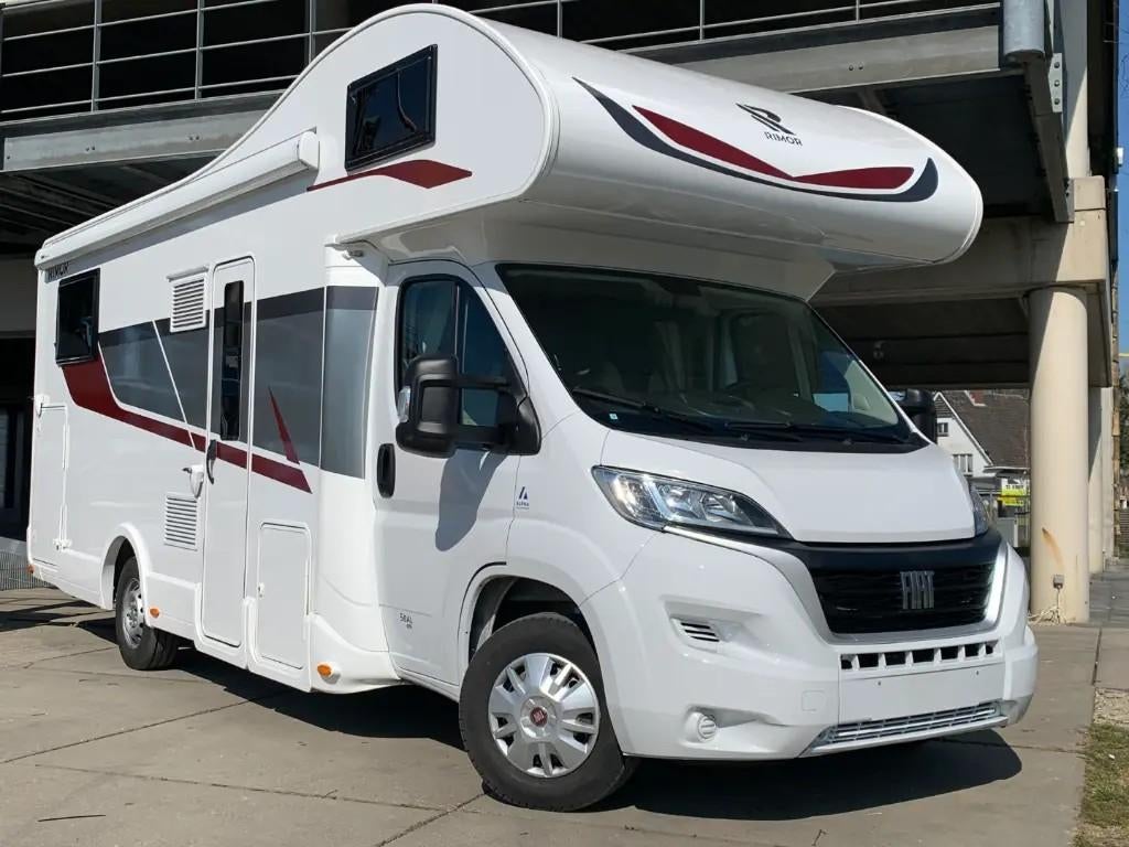 RIMOR SEAL 695, Caravans en Kamperen, Mobilhomes, Alkoof, Caméra de recul, Fietsendrager, 7 tot 8 meter