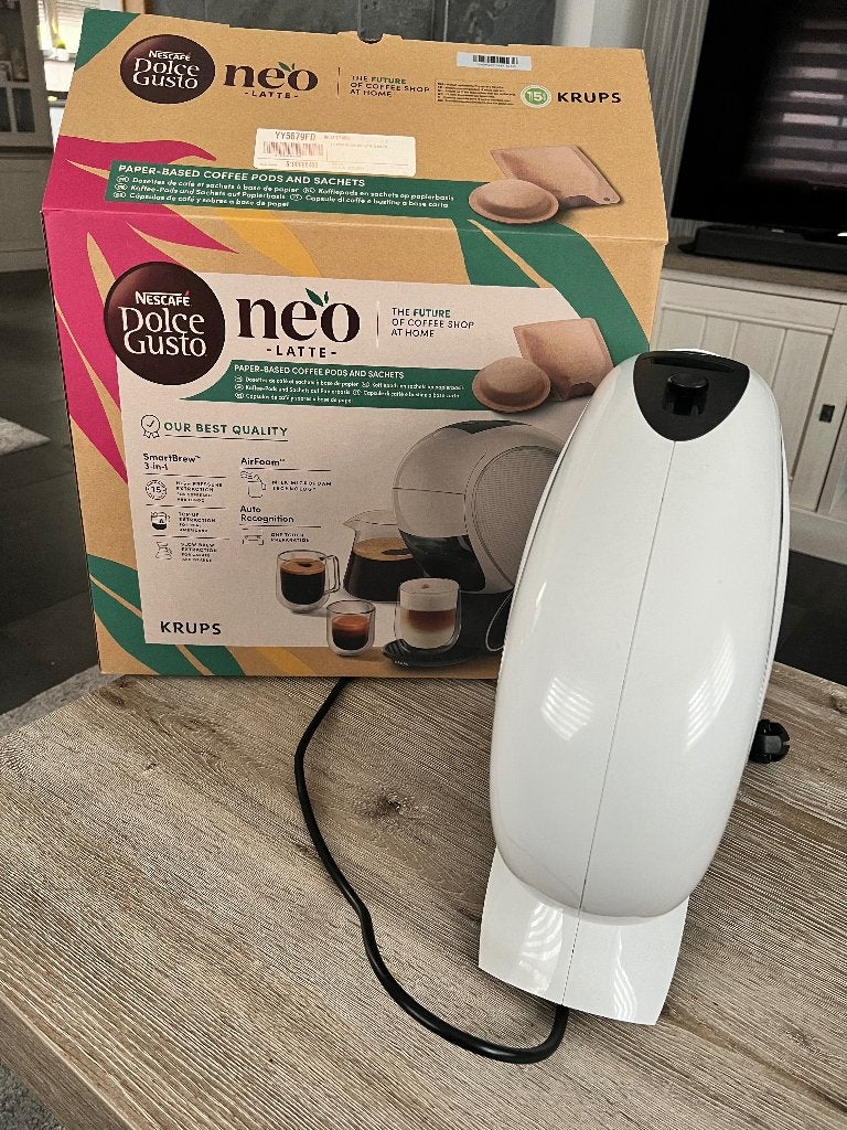 Dolce gusto neo latte, Electroménager, Autres modèles, Réservoir d'eau amovible, Dosettes et capsules de café, Enlèvement